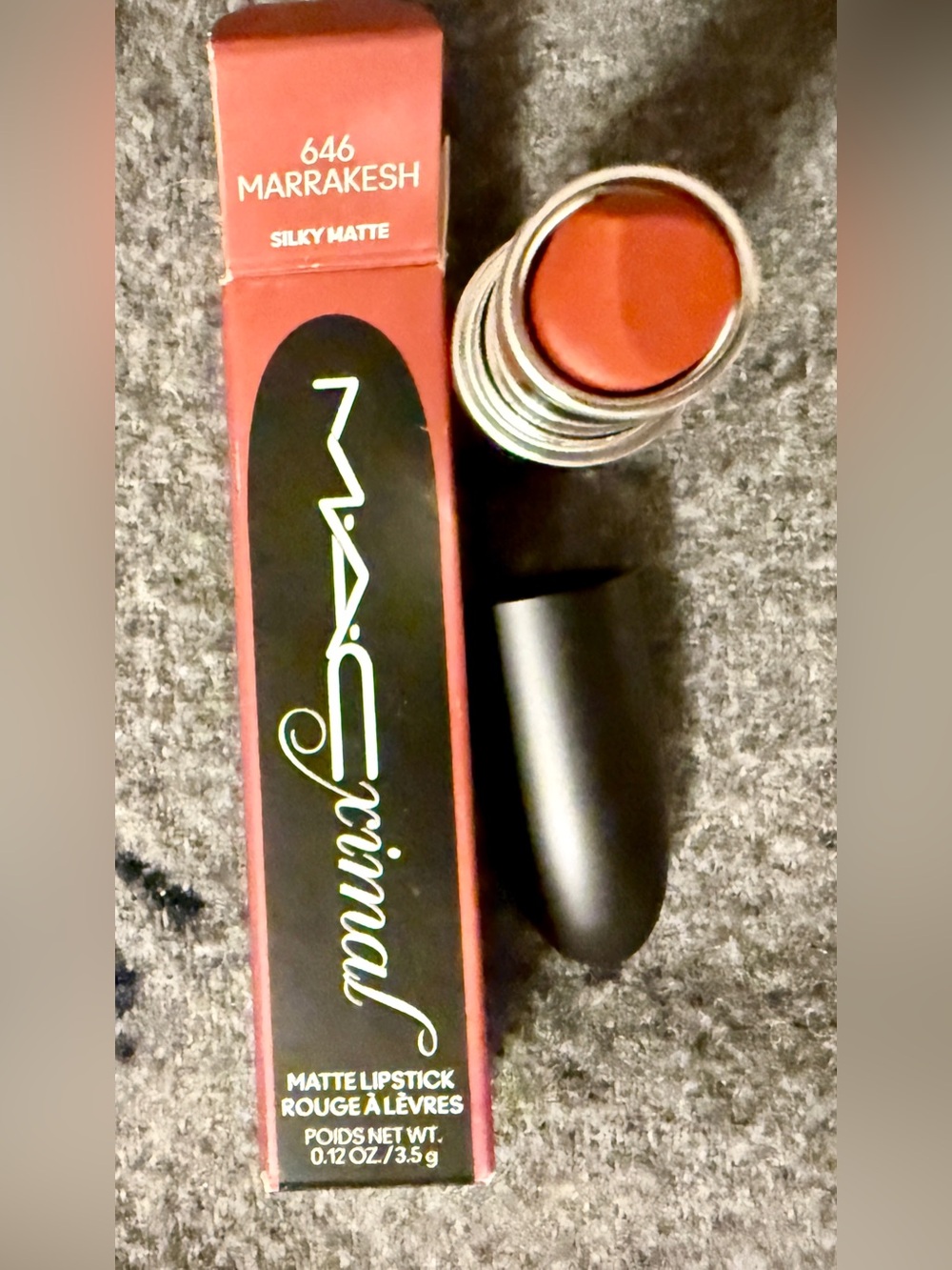 MAC Cosmetics Cosmetics Matte Lipstick -646 Marrakesh NWT - Picture 13 of 13